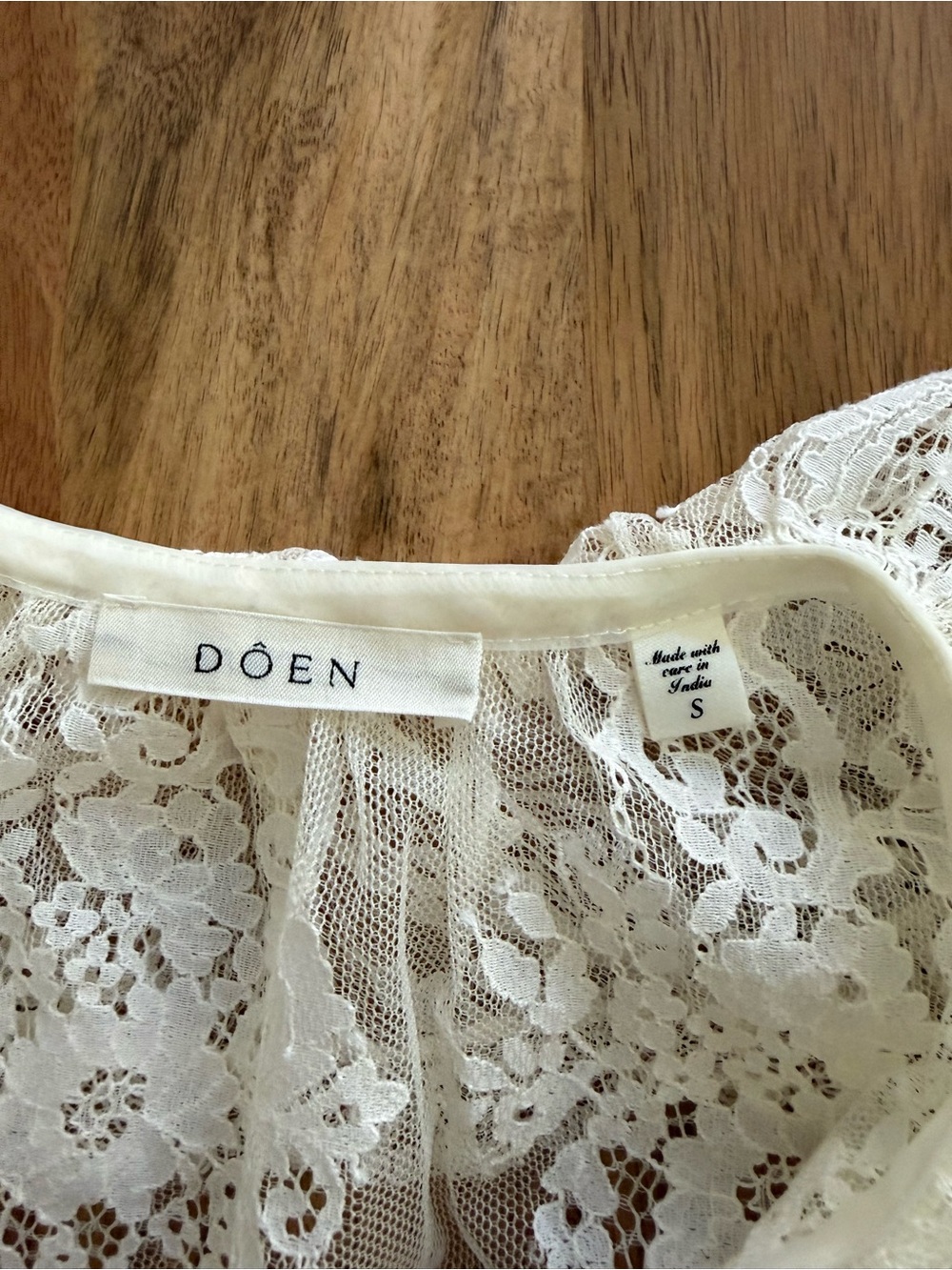 Doen Henri Top in Sea Salt - Picture 5 of 7